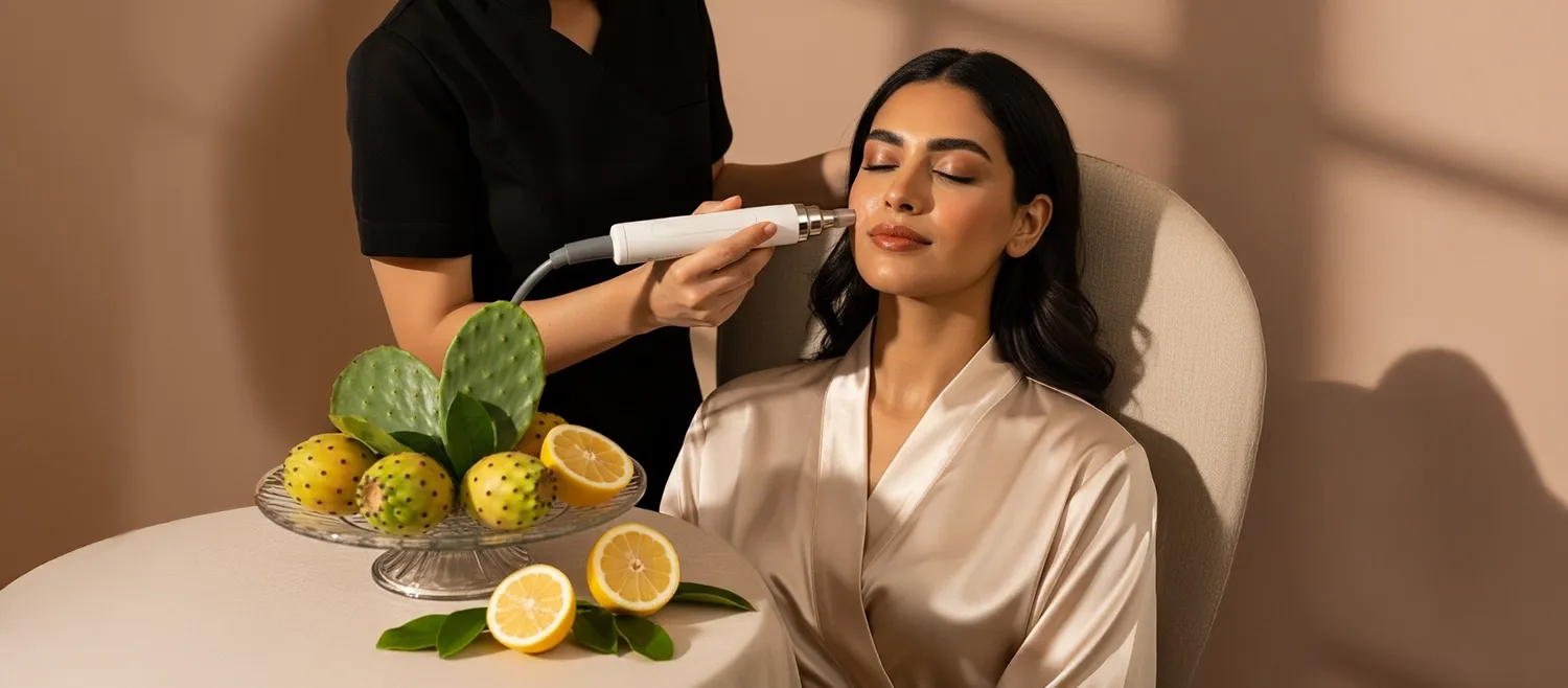 Hydrafacial with Vitamin C & Prickly Pear